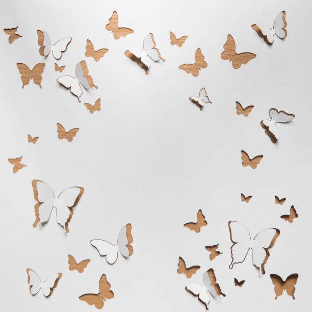 istock Beautiful paper butterflies 1139280178