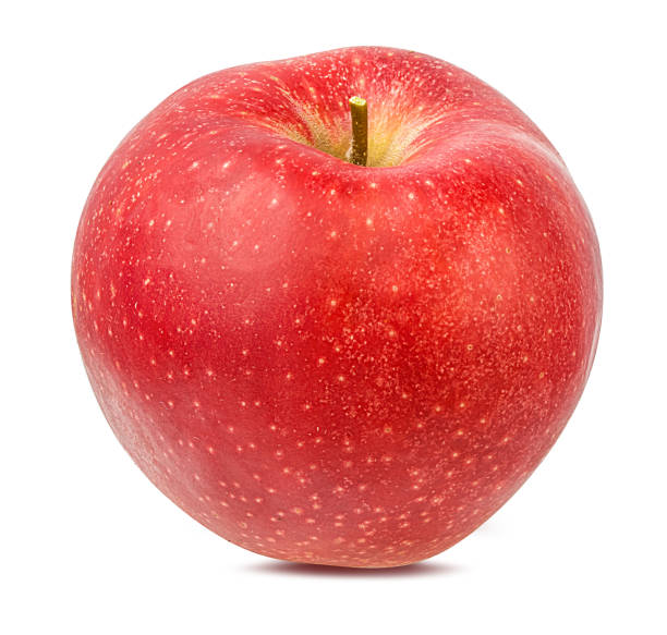istock Red apple isolated on white background with clipping path 1139283970