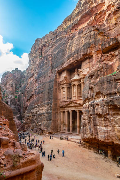 istock Al Khazneh tomb also called Treasury at Petra, Jordan 1139292870