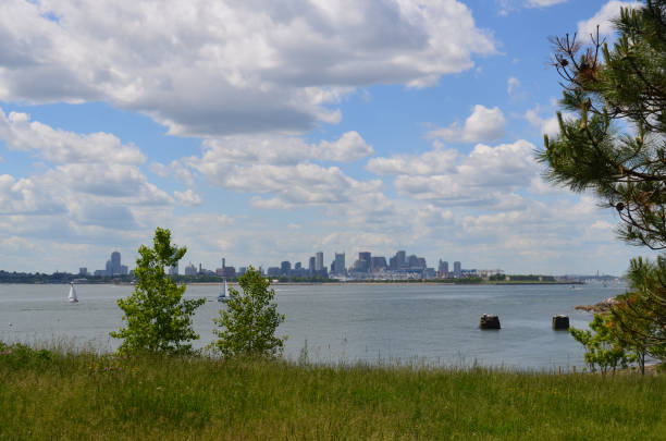 istock Stunning Spectacle Island in Boston Harbor 1139300131
