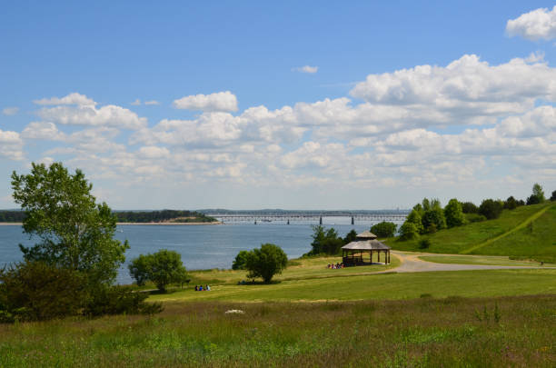 istock Stunning Spectacle Island in Boston Harbor 1139300156
