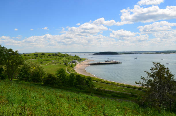 istock Stunning Spectacle Island in Boston Harbor 1139300200