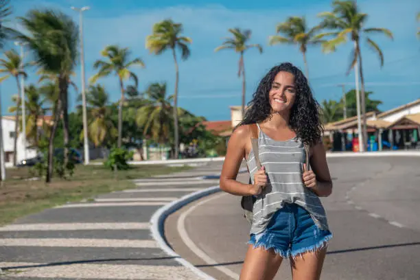 Photo of Young girl at Orla de Atalaia in Aracaju