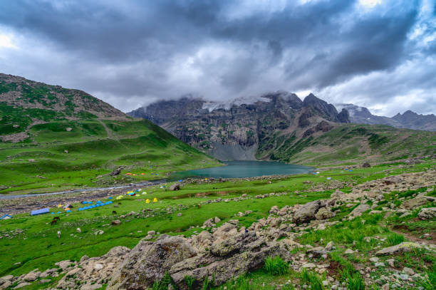 istock Beautiful cloud on mountain view Kashmir state, India 1139309890