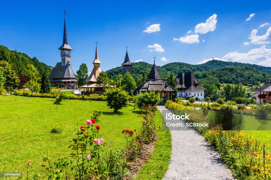 Barsana, Romania. - Foto stock royalty-free di Maramureș