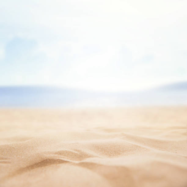 istock Summer sand beach and sea background. 1139320947