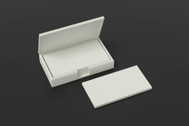 istock Business card box holder 1139324196
