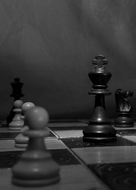 istock Chess photographed on a chessboard 1139324548