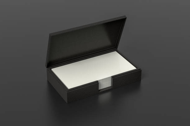 istock Business card box holder 1139325420