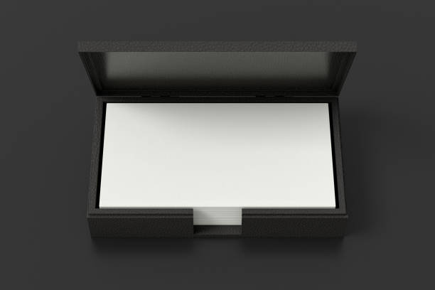 istock Business card box holder 1139326595