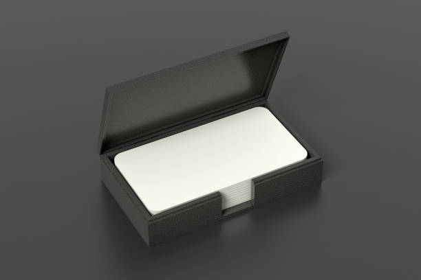 istock Business card box holder 1139326620