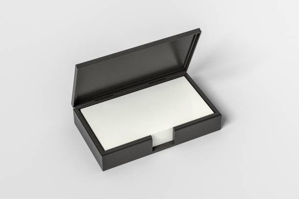 istock Business card box holder 1139326628