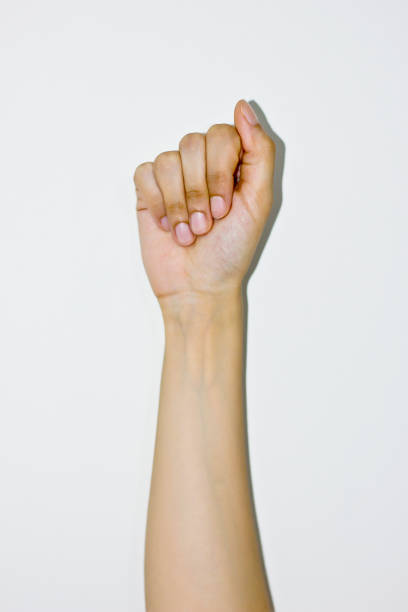istock Woman's hand with fist gesture 1139328939