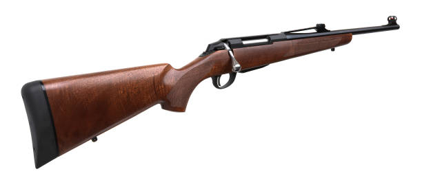 istock Gun rifle isolated on white background 1139330514