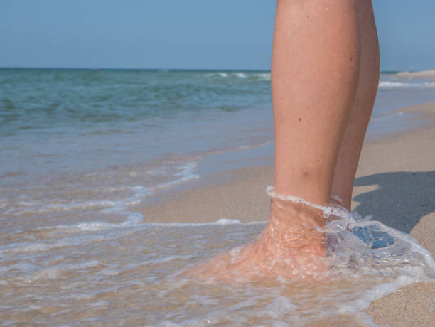 istock Feet on the beach on Sylt Germany 1139338894