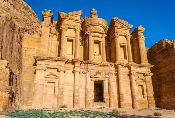 istock Monastery tomb in Petra, Jordan 1139342476