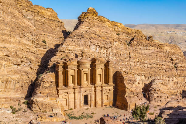 istock Monastery tomb in Petra, Jordan 1139342604