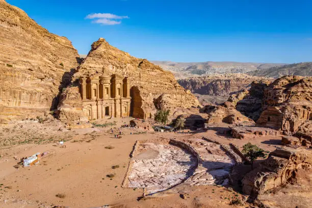 Photo of Monastery tomb in Petra, Jordan