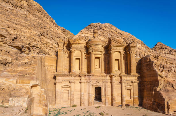 istock Monastery tomb in Petra, Jordan 1139342703