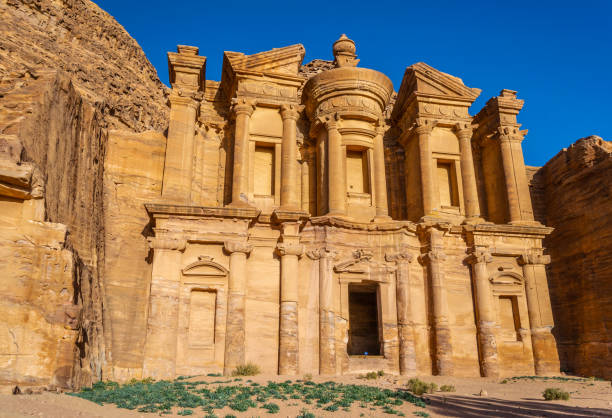 istock Monastery tomb in Petra, Jordan 1139343958