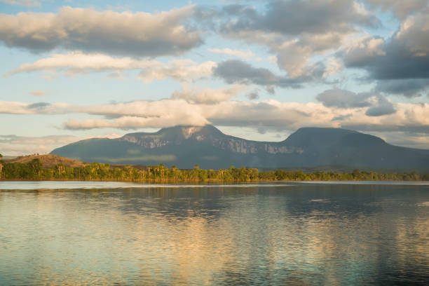 istock Sunrise over small mountains in Ucaima. Venezuela 1139345723