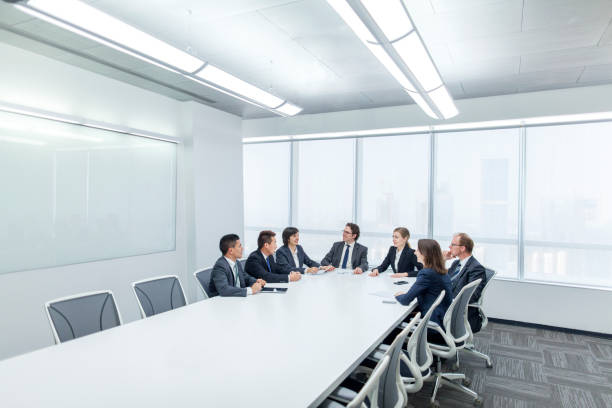 istock Business team meeting in conference room 1139347096