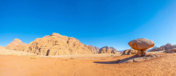 istock Mushroom rock at Wadi Rum desert in Jordan 1139348410
