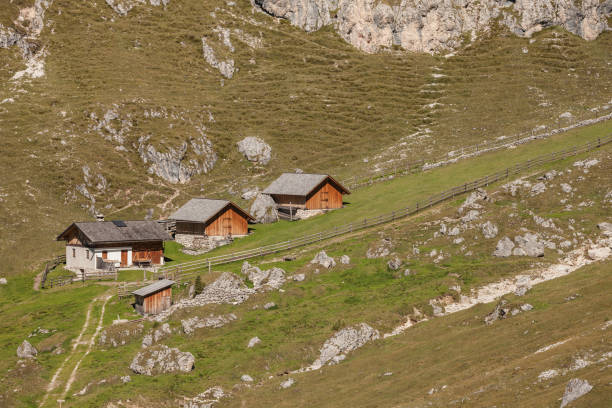 istock old hayloft in a pasture in Val di Funes at fall 1139349500