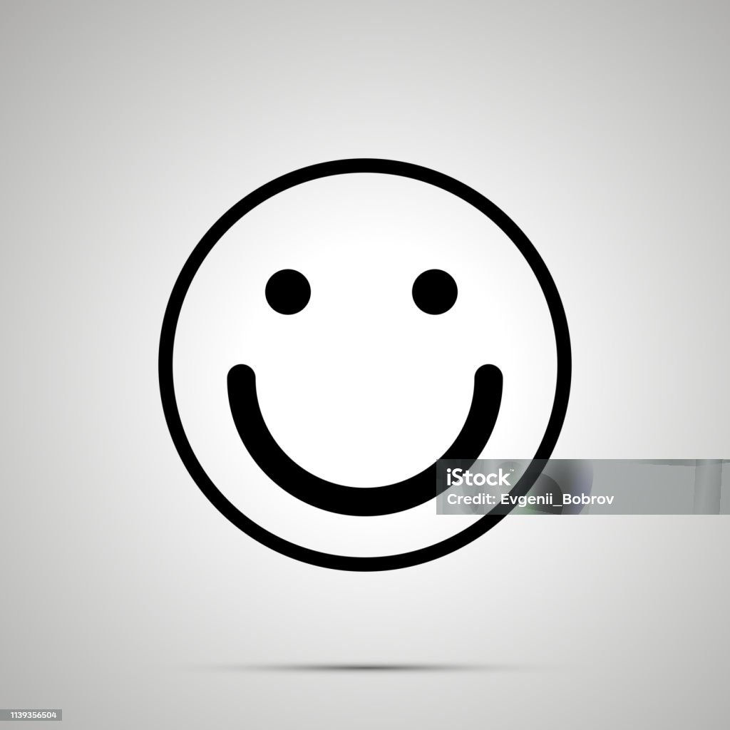 Biểu Tượng Cảm Xúc Mặt Cười Cho Tỷ Lệ Hài Lòng Hình Bóng Đen Đơn ...