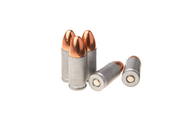 istock cartridges for a pistol isolated on white background 1139358768