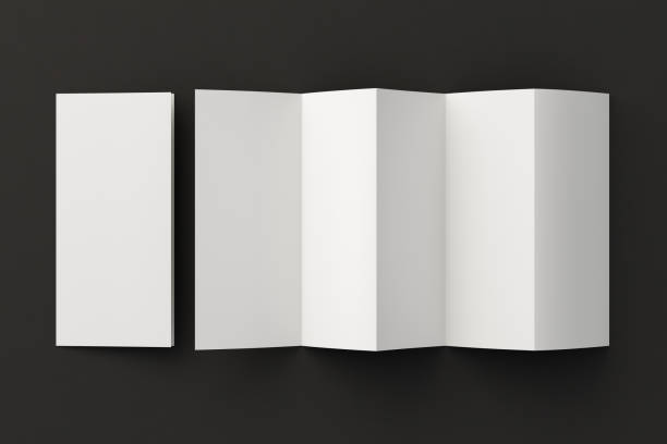 istock Blank six fold, twelve pages brochure booklet 1139361417