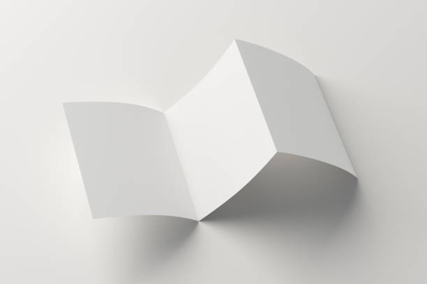 istock Blank trifold brochure booklet 1139361553