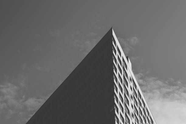 istock Angle of the Skyscraper on the Sky Background. 1139376751