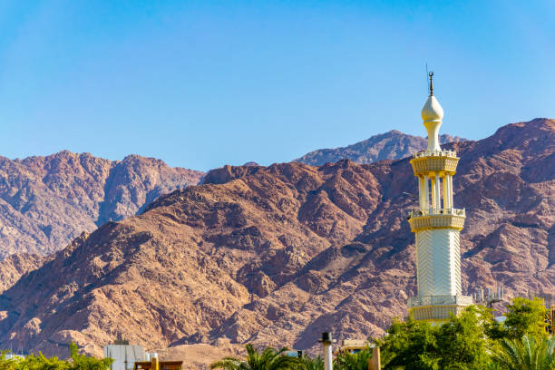 istock Sharif Al Hussein Bin Ali mosque in Aqaba, Jordan 1139379397
