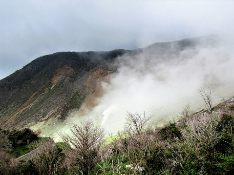 Hakone volcanic valley.