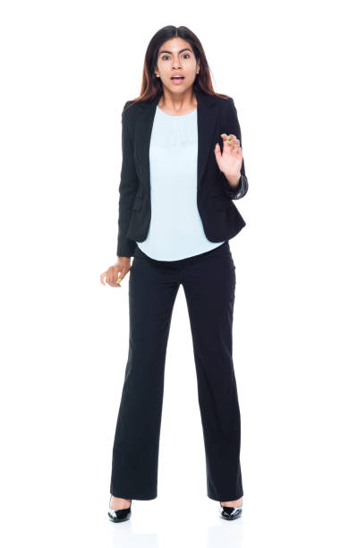 istock Businesswoman is shocked 1139390447