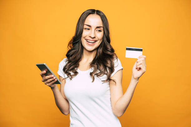 istock Like falling off a log. A picture which shows an easy way of using modern gadgets through the experience of cute girl who has only pleasant emotions from doing it. 1139415646