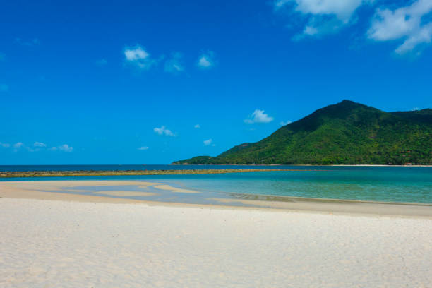 istock Amazing view of Thailand beach with white sand 1139422921