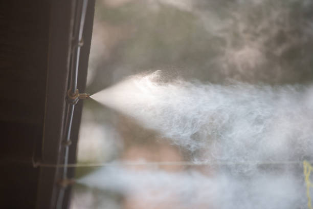 istock Equipment, the father down the water trap dust PM2.5. 1139424786