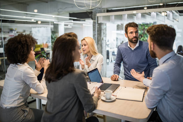 istock Business team having a constructive meeting in the office. 1139427526