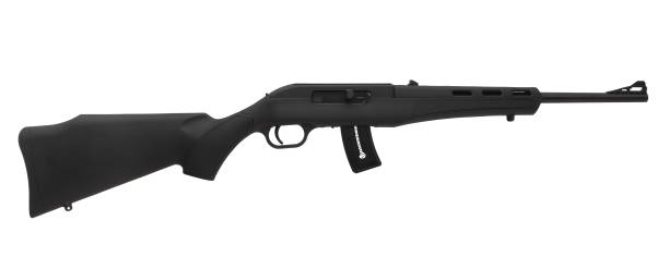 istock Gun rifle isolated on white background 1139429350