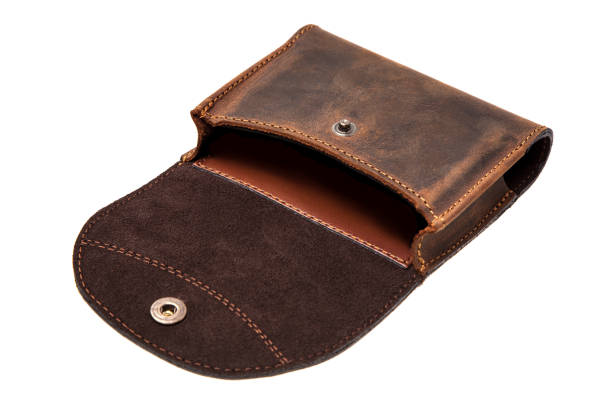 istock brown leather wallet isolated on white background 1139429449