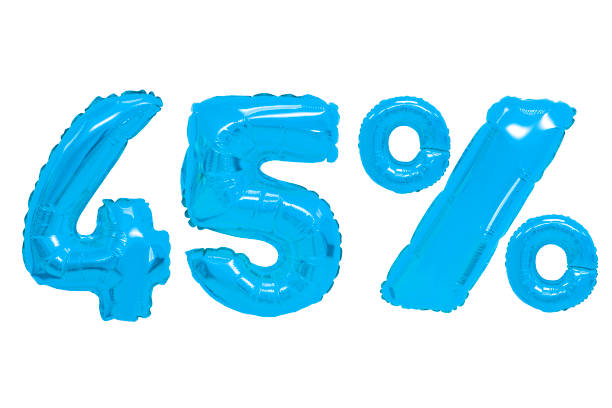 istock forty five percent from blue color balloons 1139432368