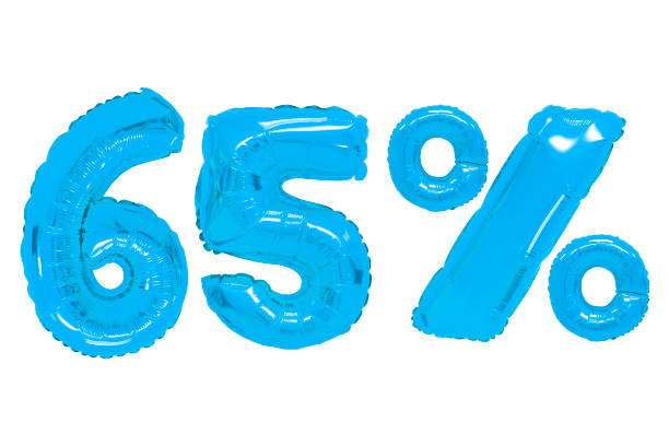 istock sixty five percent from blue color balloons 1139433299