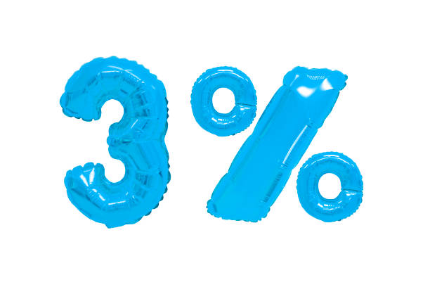 istock three percent from blue color balloons 1139433508