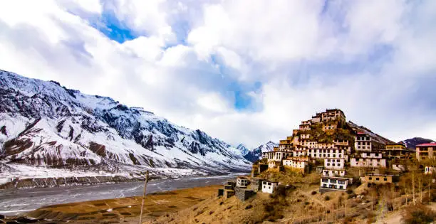 The famous Key Monastery, Spiti Valley