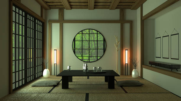 istock Room Design Japanese-style 1139441660