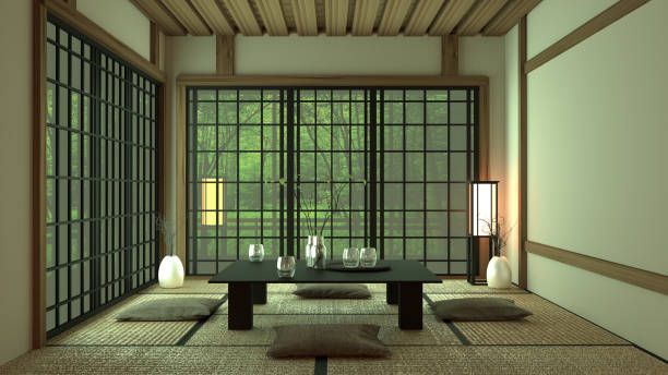 istock Room Design Japanese-style 1139441678