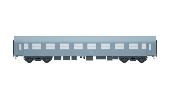istock Minimalist rail car isolated 3D Illustration/Rendering 1139446233