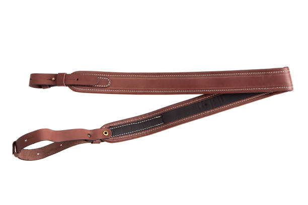 istock leather shoulder strap for a gun isolated on white background 1139452725